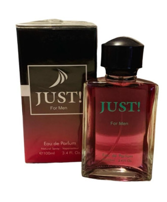 JUST! For Men Eau de Parfum Natural Spray - Vaporisateur e100ml 3.4 Fl. Oz.
