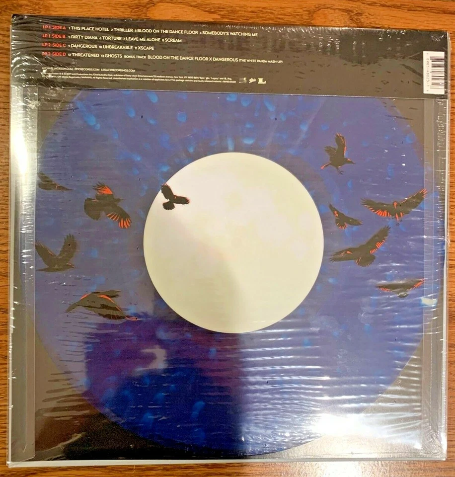 Michael Jackson Scream Limited Edition Picture Disc Double Vinyl LP - Image 2 of 2