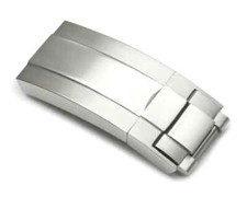 Fibbia Deployante per orologio compatibile Oyster Rolex Omega acciaio inox 16mm