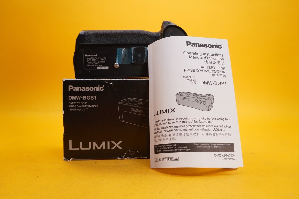 PANASONIC DMW BGS1 Battery Grip for S1/S1R | eBay