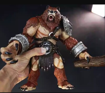 1/12 Memory TOYS Broken Claw Ancient Berserker Bear Druid Action Figure Model