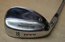 gaA NOS 1990 Ram Golf Tom Watson Scoring System 55* Chrome LEFT HAND Made in USA