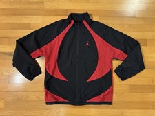New L Nike Air Jordan 1 Retro Sport Jam Wind Breaker Jacket Bred DX9367-013 Men