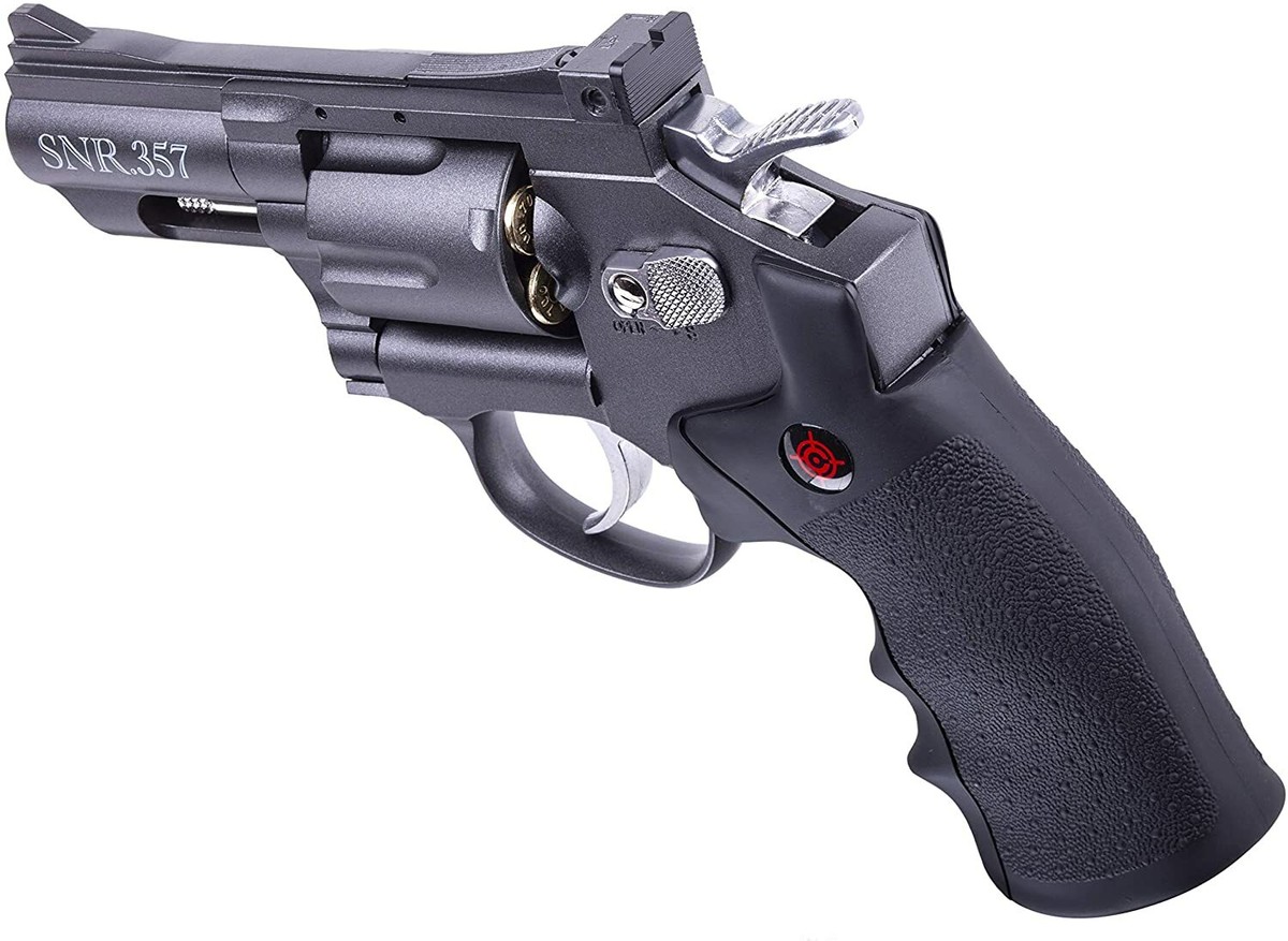 Crosman SNR357 CO2 Dual Ammo Full Metal Air Gun Pistol Revolver