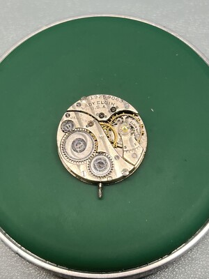 GOOD BALANCE Elgin 10/0s Grade 426 Watch Movement 15j *See Description*