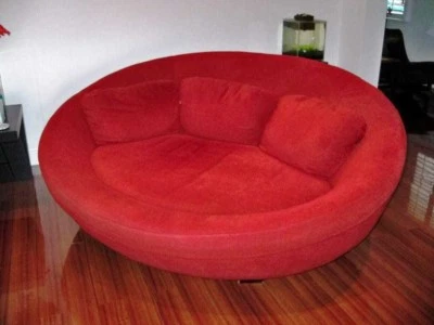 Cellini Ufo Red Fabric Sofa Sofas Gumtree Australia Boroondara