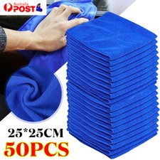 50pcs Microfibre soft Cloths Dish Glass Bulk Cleaning Microfiber Car Gym Towel