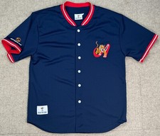 Liga Beisbol Profesional Vtg Venezuelan Maltin Polar Tigers Baseball Jersey L
