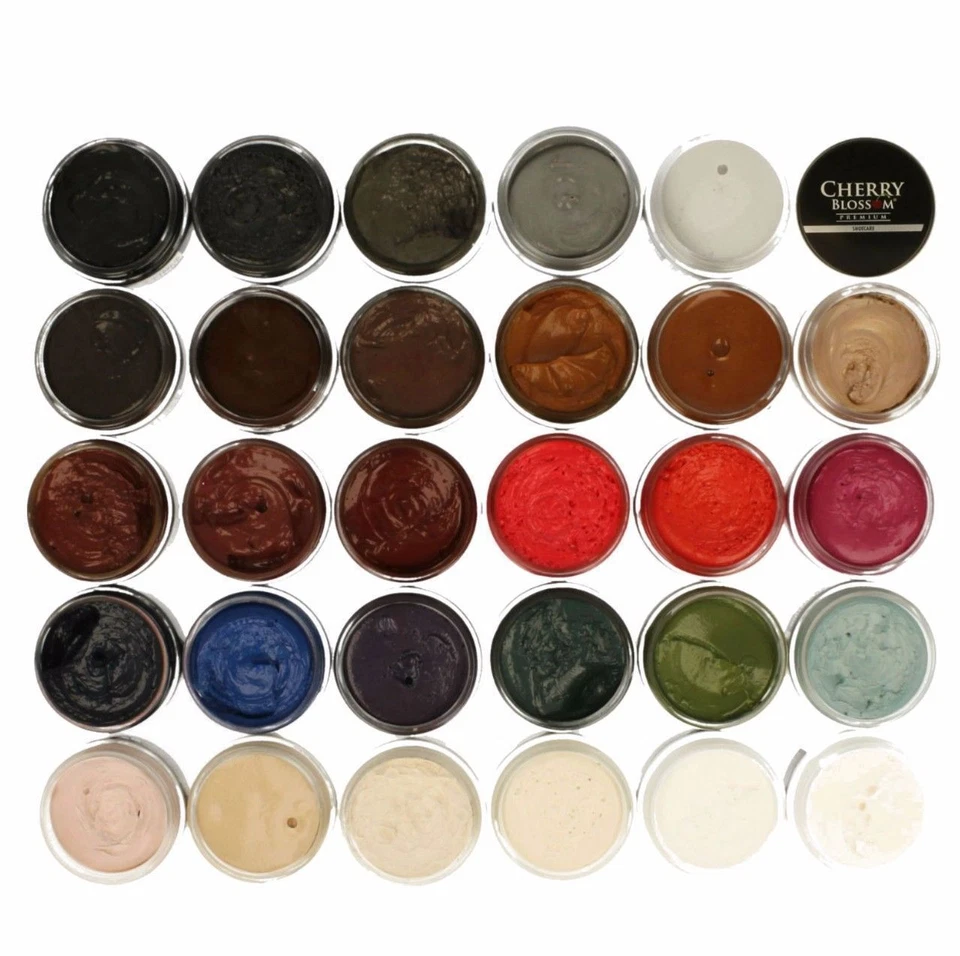 Crema per scarpe Cherry Blossom Premium 50ml 39 colori disponibili £3,75