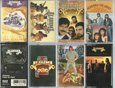 11 ALABAMA Cassette's cassette lot VG-EX CONDITION.