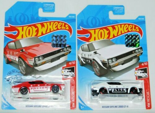 Hot Wheels Nissan Skyline 2000 GT-R 300ZX Twin Turbo Set of 2