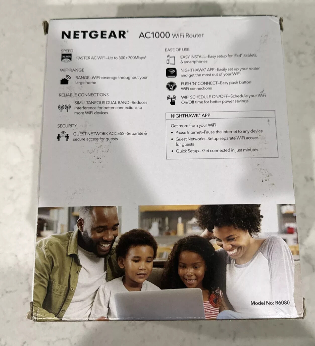 NETGEAR R6080 Dual Band Fast Ethernet Smart WiFi Router (R6080-100NAS ...
