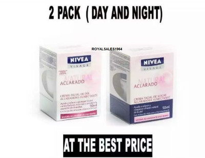 NIVEA VISAGE CLEARED UP NATURAL Day & Night Set 2 Pack Cream 50 ml  Germany