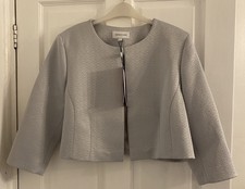 Nisha Jacket Size 16 Silver Fenn Wright Manson Woth Tags