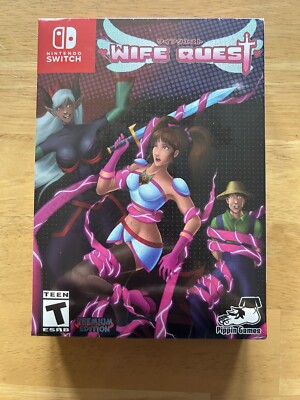 WIFE QUEST - RETRO EDITION SWITCH USA NEW (GAME IN ENGLISH