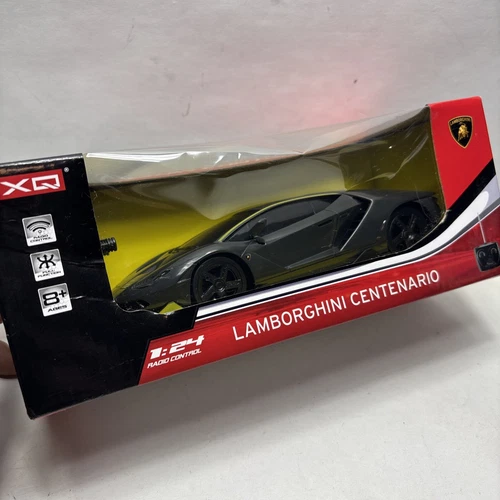 Lamborghini Centenario Remote XQ Car 1:24 Radio Control Toy RC New -Gray
