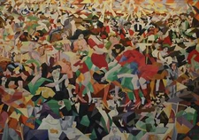 The Pan Pan Dance : Gino Severini : Archival Quality Art Print