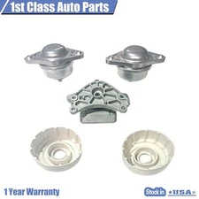 3PCS Hydraulic Engine Motor Transmission Mount Mounts Fits 2008-17 Mercedes