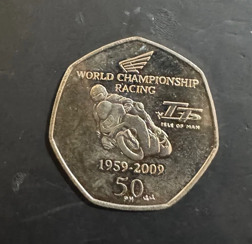 2009 UK 50 Pence — photo from another recent sale