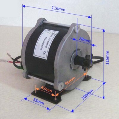 Electric Motor UNITE Crazy Cart XL 500W Watt 36V Volt Razor