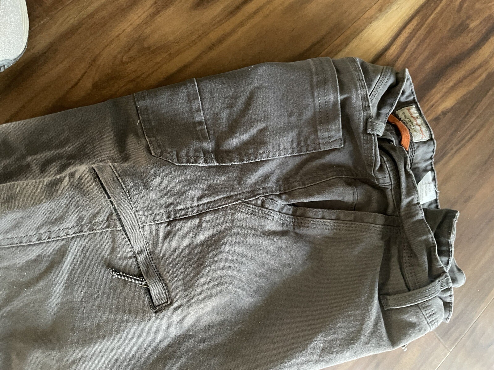 Vintage Weatherproof Work Pants for Men 32x32 Grey Gem