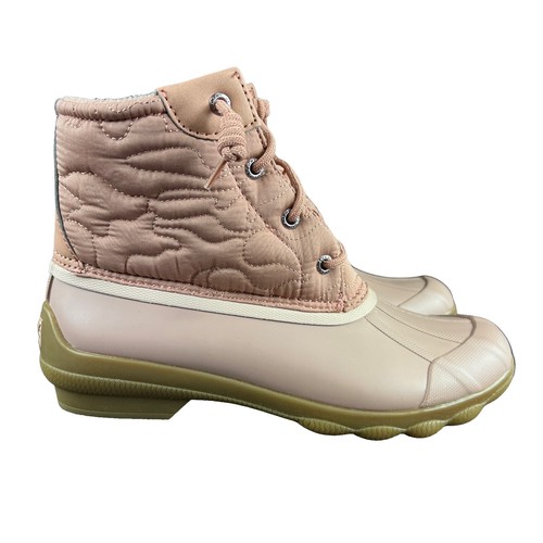 hot pink sperry duck boots