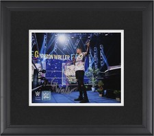 Grayson Waller WWE Framed Autographed 8