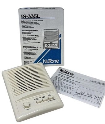 NuTone IS-335L RADIO-INTERCOM BISCUIT BRAND NEW - SEALED - NOS