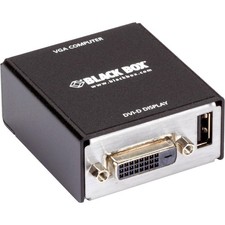 BlackBox KVGADVID 3 VGA to DVI-D Video Converter USB-Powered
