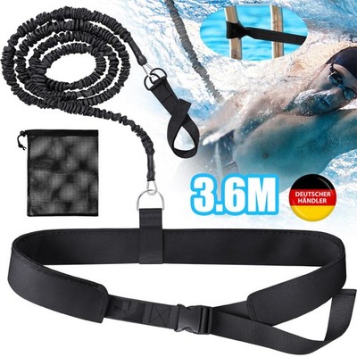 Schwimmgurt für Pool 3.6M Schwimmwiderstand Gürtel Schwimmhilfe Schwimmtrainer