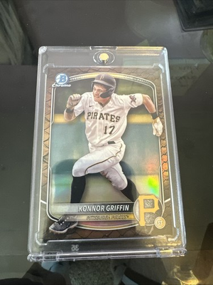 #ad Konnor Griffin Reptilian Refractor 2025 Bowman BCP 86 🔥🔥 $35.00