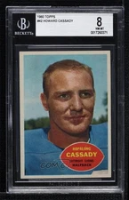1960 Topps Howard Cassady Hopalong Cassady #42 BGS 8