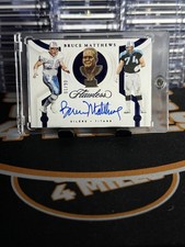 2021 Panini Flawless - Career Progressions Bruce Matthews #CPR-BMA Sapphire /10