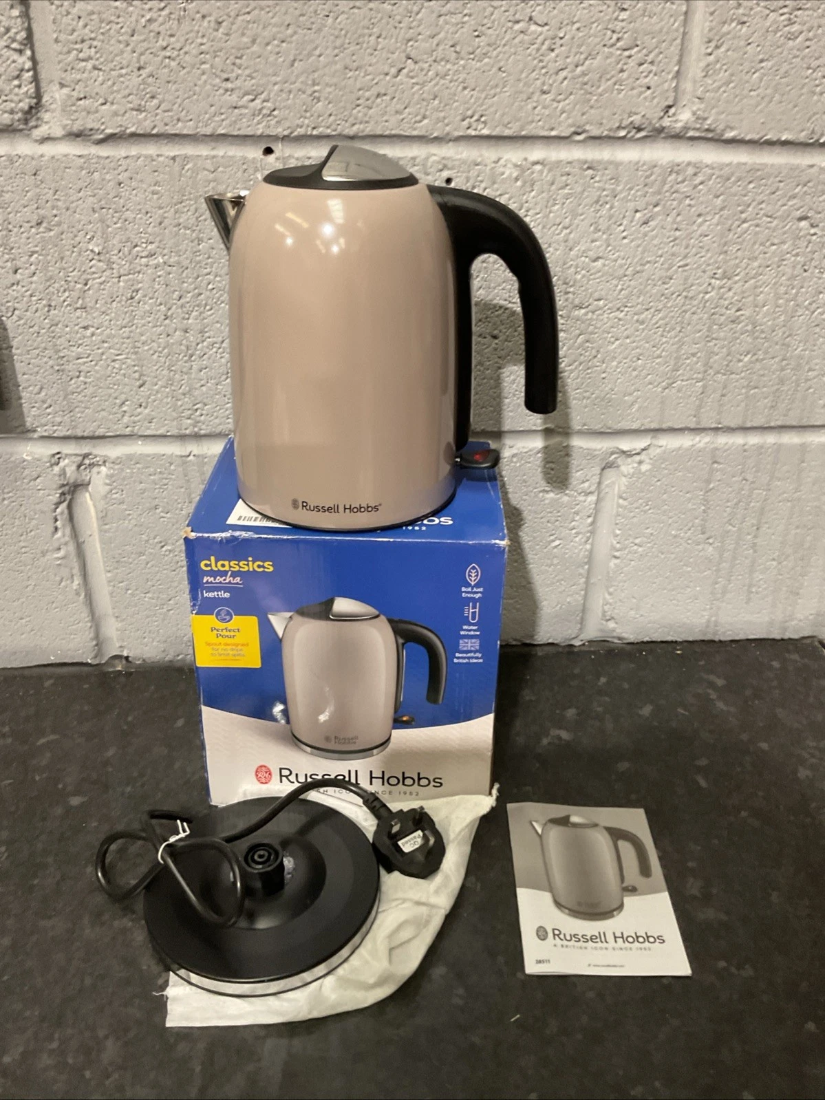 Russell Hobbs, Kettle, Classics, Mocha, 1023