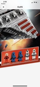 LEGO Star Wars Venator Class Republic Attack Cruiser Set #8039. Box Manual. 