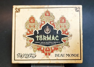 LEHR: TURMAC NL Zigarettenschachtel 20er BEAU MONDE, um 1926