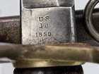AMES M1860 CAVALRY SWORD AND SCABBARD WITH 1859 DATE