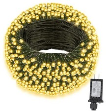 264FT Christmas Lights, Twinkle Xmas Lights with 8 Modes and 800 LED Warm White