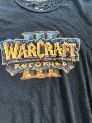 Warcraft III Reforge T-Shirt Blizzard Entertainment Size 2XL XXL Video Game VTG