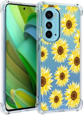 Motorola Edge 2022 Case, Moto Edge 2022 Case Flower Floral for Girls Women