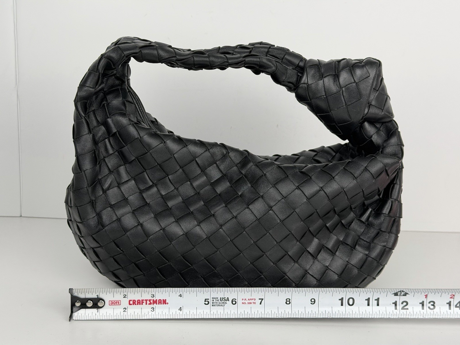 Bottega Veneta Jodie Small Bag in Black Intrecciato Leather D4 thumbnail 7