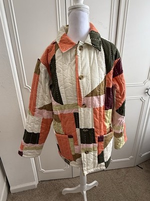 Target Black History Month Gee s Bend Inspired Quilted Patchwork Jacket XS Color