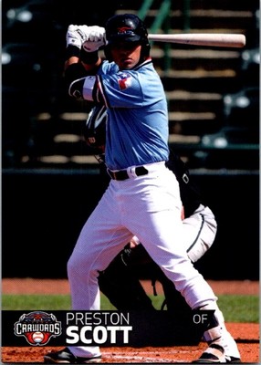 2018 Choice Hickory Crawdads Update #NNO Preston Scott