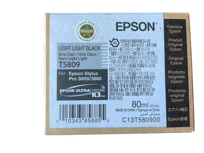 original Epson T8509 Epson C13T850900 Light Light Black 80ml. f. Epson SC-P800