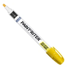 Yellow Marking Pen 12 Pack Durable Permanent Paint Low Chlorides Made in USA