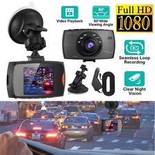 HD 1080P Car Dash Cam Video Recorder with 6 IR Night Vision Lights  2.2" Screen