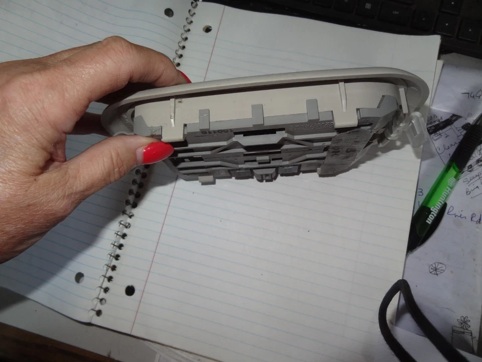 OEM 07-12 Dodge Caliber Front Overhead Console Roof Dome Light Sunroof Switch - Image 4 of 4