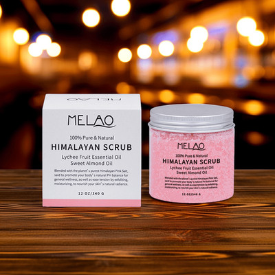 Himalayan Salt Body Scrub | Deep Exfoliation for Soft, Glowing Skin |