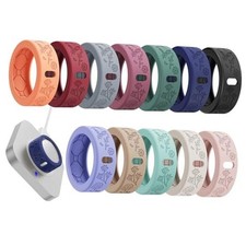 Floral Cover for Oura Ring 4/3/ 4 Ceramic/Samsung/Ultrahuman, Small Multicolor