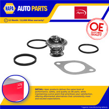 Coolant Thermostat fits PORSCHE 944 S2, TURBO 2.5 2.7 3.0 82 to 91 Apec Quality